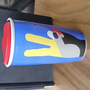 Starbucks 12 fl oz mug with lid